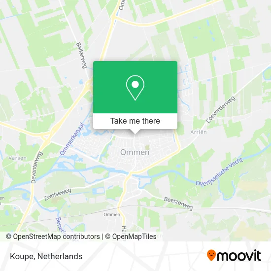 Koupe map