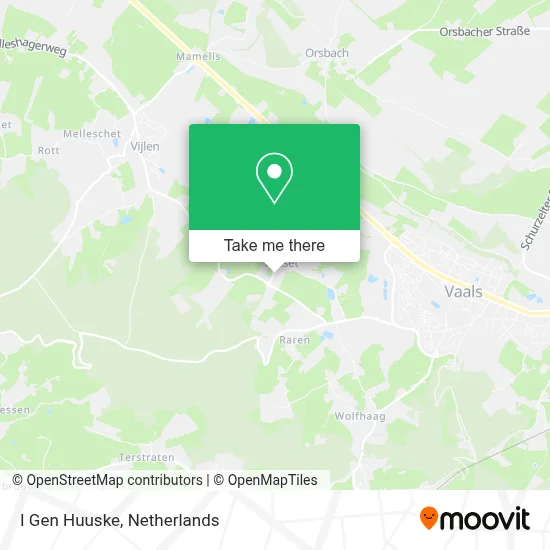 I Gen Huuske map