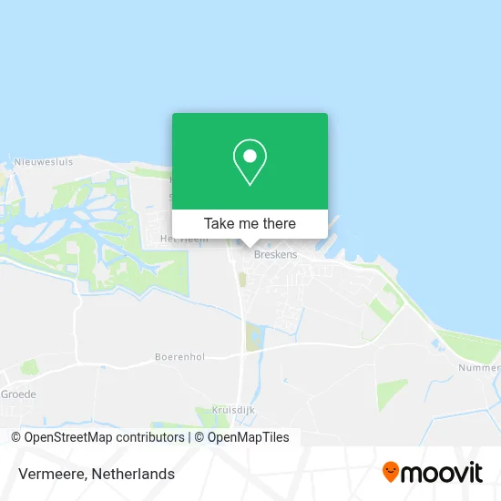 Vermeere map