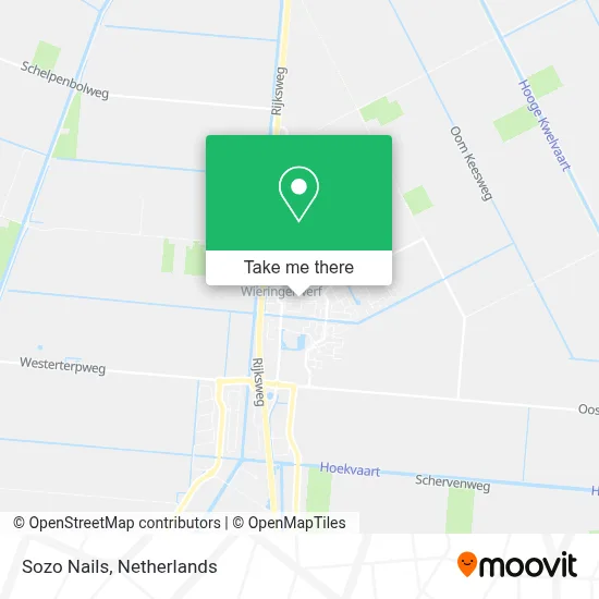 Sozo Nails map