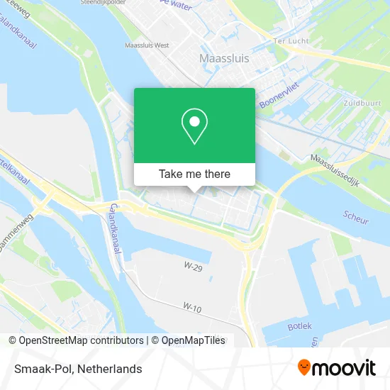 Smaak-Pol map
