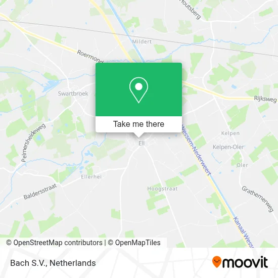 Bach S.V. map