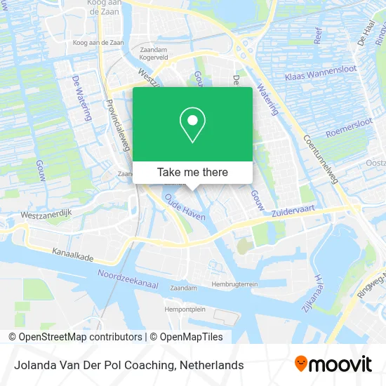 Jolanda Van Der Pol Coaching map