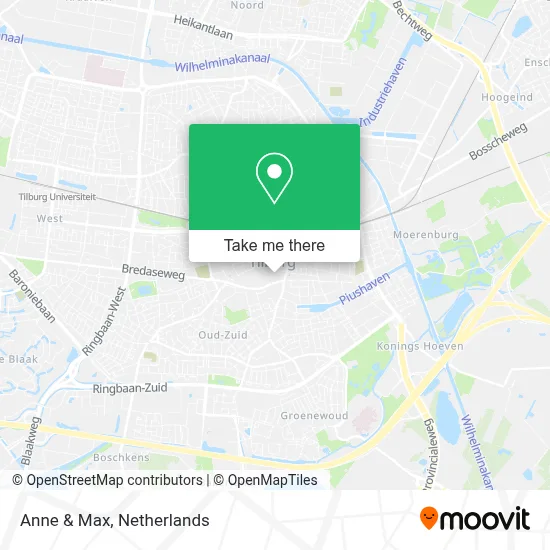 Anne & Max map