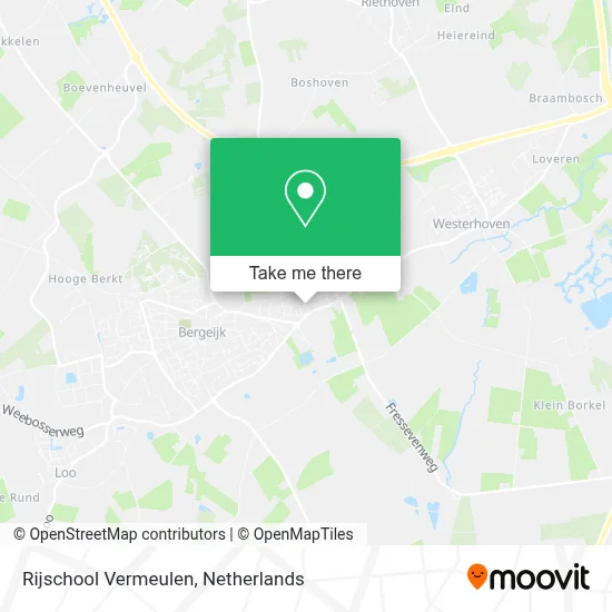 Rijschool Vermeulen Karte