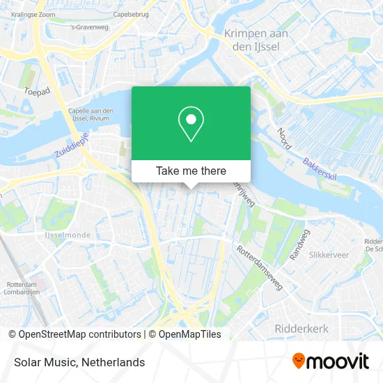 Solar Music map