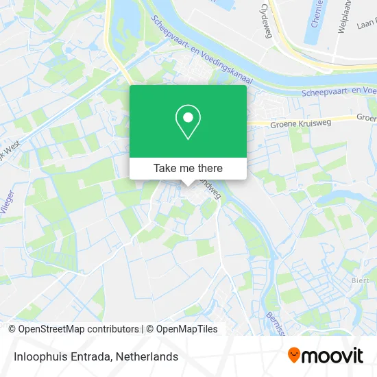 Inloophuis Entrada map