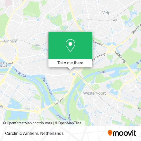 Carclinic Arnhem map