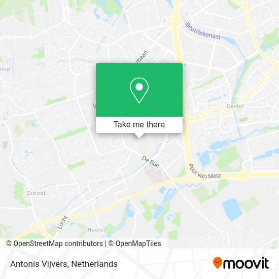 Antonis Vijvers map