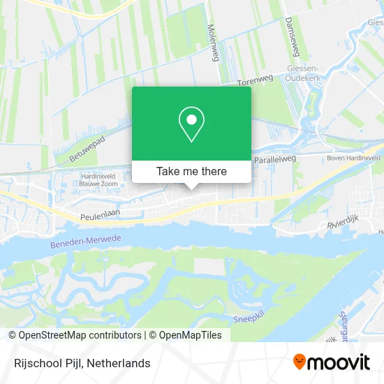 Rijschool Pijl Karte