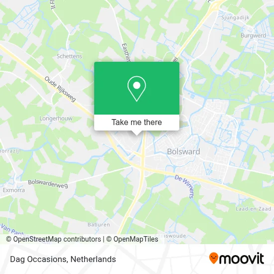 Dag Occasions map