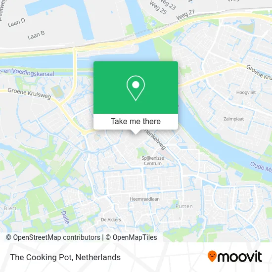 De Kookpot map