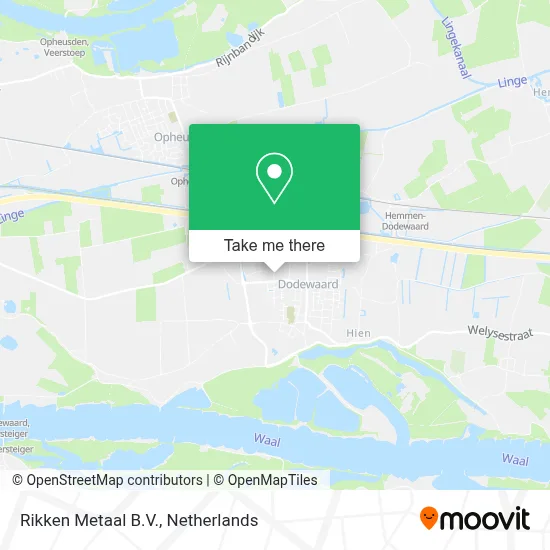 Rikken Metaal B.V. map