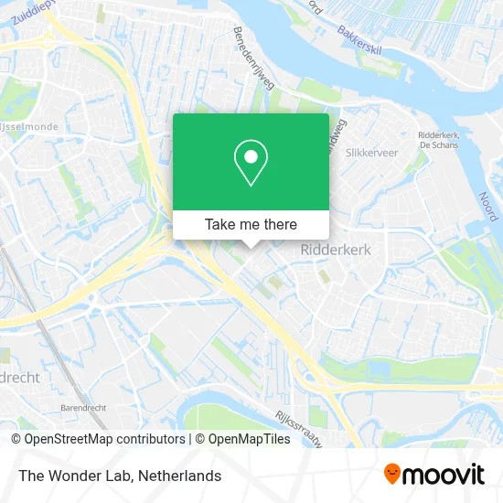 The Wonder Lab map