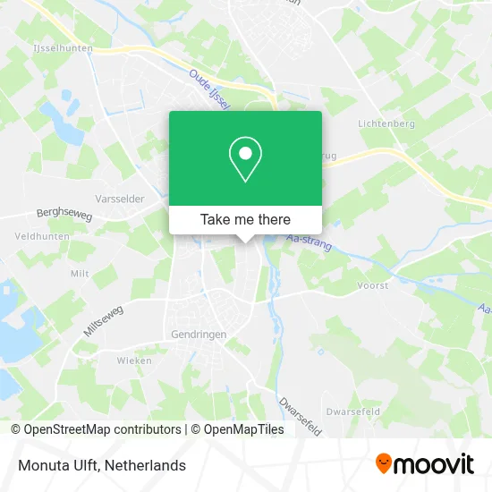 Monuta Ulft map