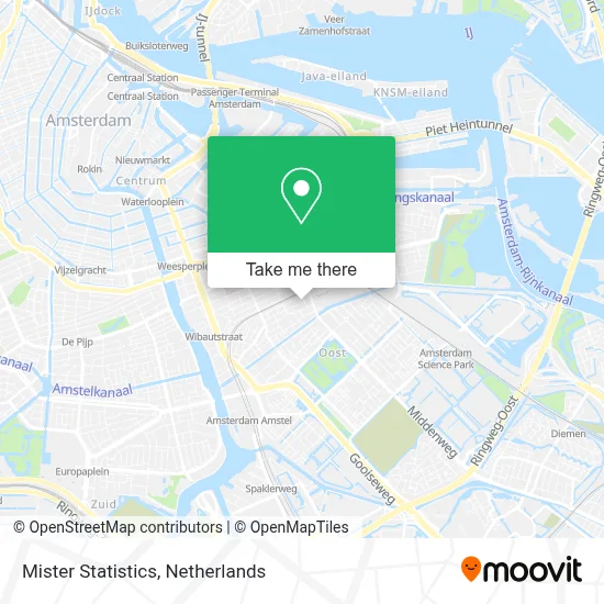 Mister Statistics map