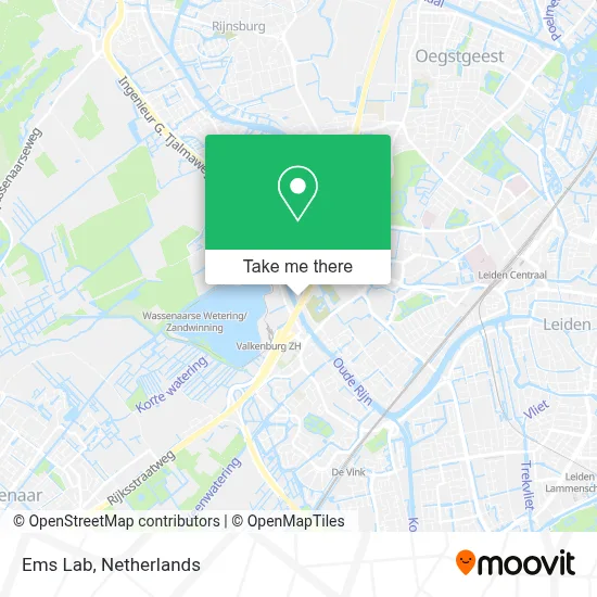 Ems Lab map