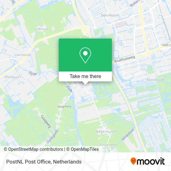 Postnl Postkantoor map