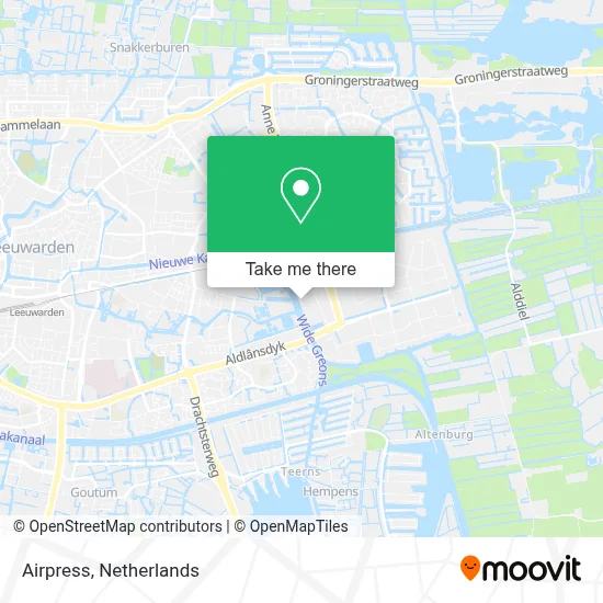 Airpress map