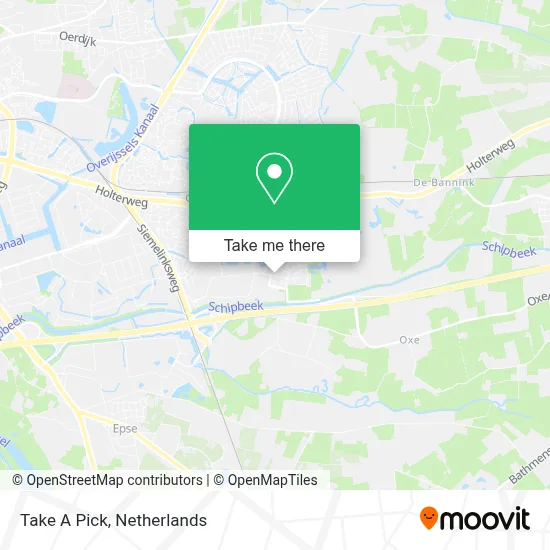 Take A Pick map