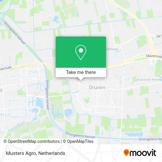 Musters Agro map