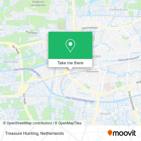 Treasure Hunting map