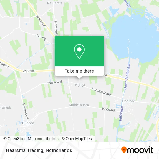 Haarsma Trading map