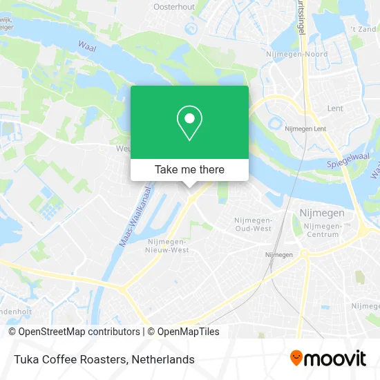 Tuka Coffee Roasters map
