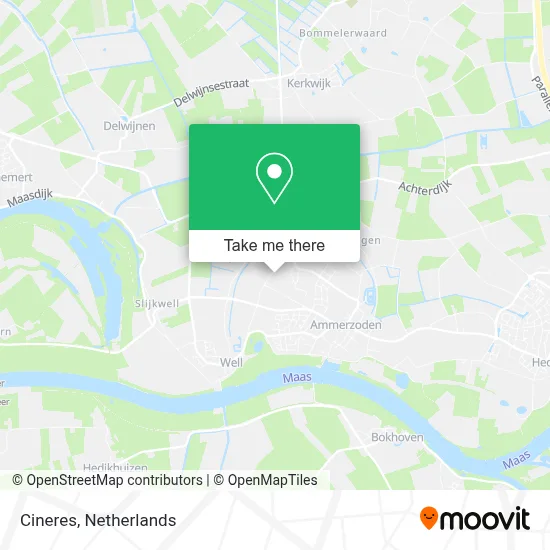 Cineres map