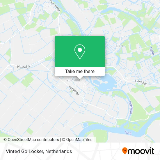 Vinted Go Locker Karte
