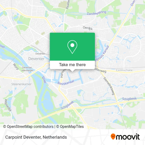 Carpoint Deventer map
