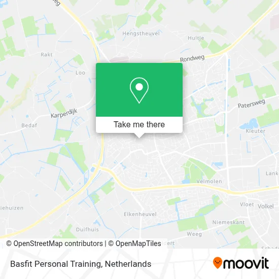 Basfit Personal Training map