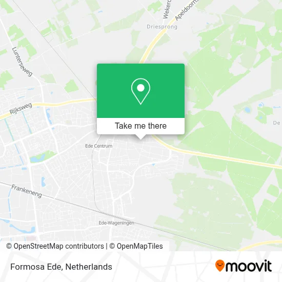Formosa Ede map
