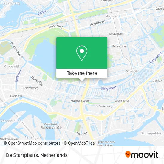 De Startplaats Karte