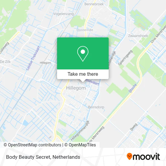 Body Beauty Secret map