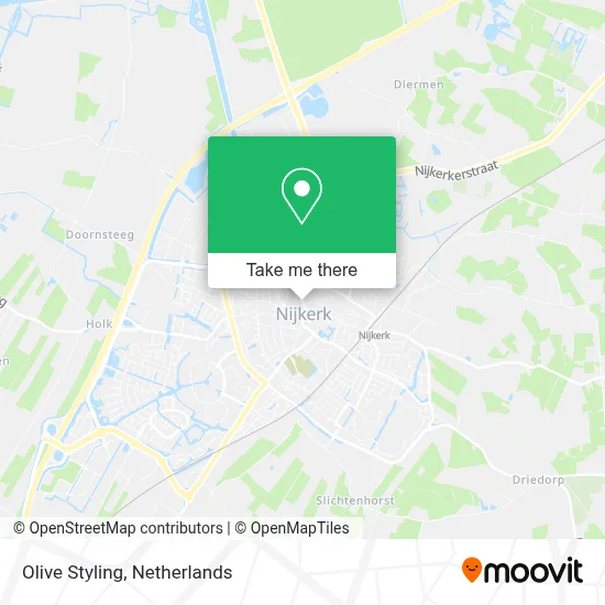 Olive Styling map