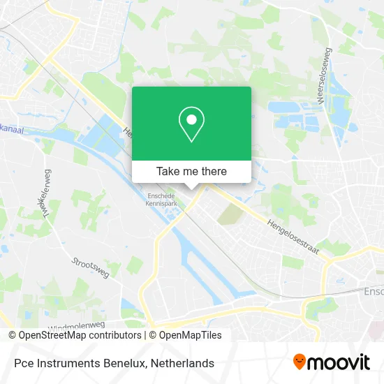 Pce Instruments Benelux map