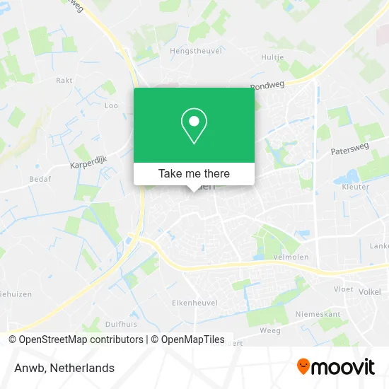 Anwb map