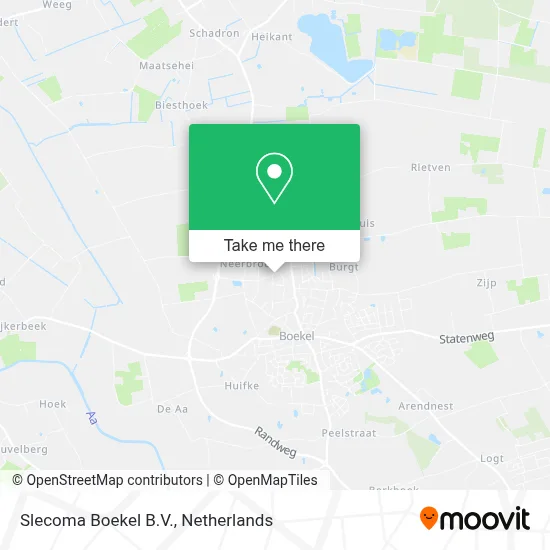 Slecoma Boekel B.V. map