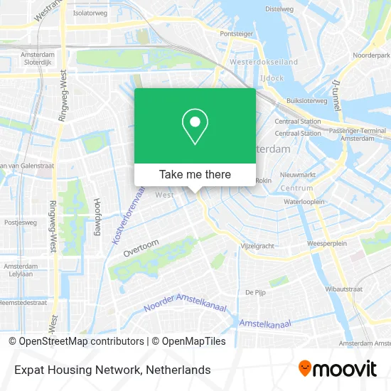 Expat Housing Network map