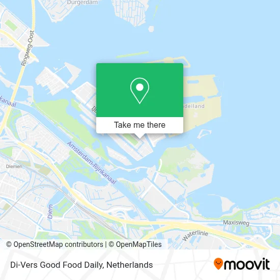 Di-Vers Good Food Daily map