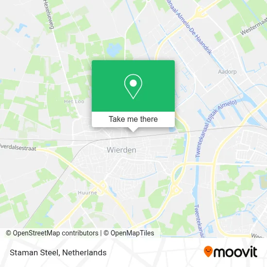 Staman Steel map