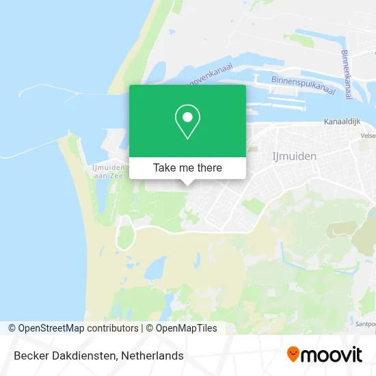 Becker Dakdiensten map