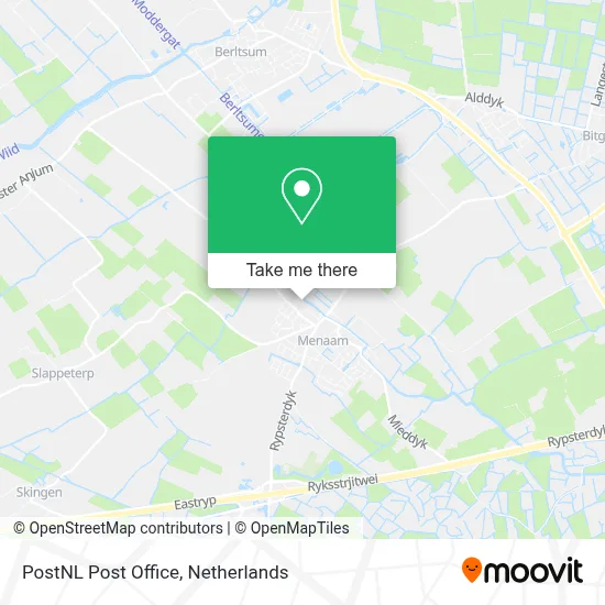 Postnl Postkantoor map