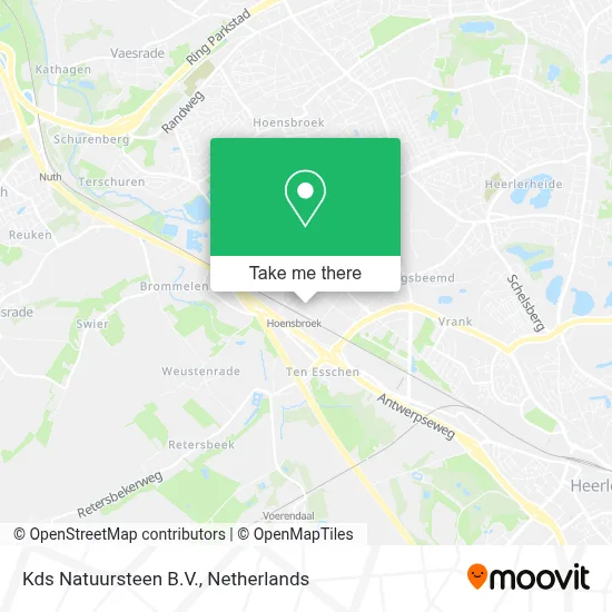 Kds Natuursteen B.V. map