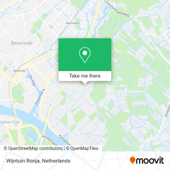 Wijntuin Ronja map