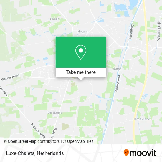 Luxe-Chalets map
