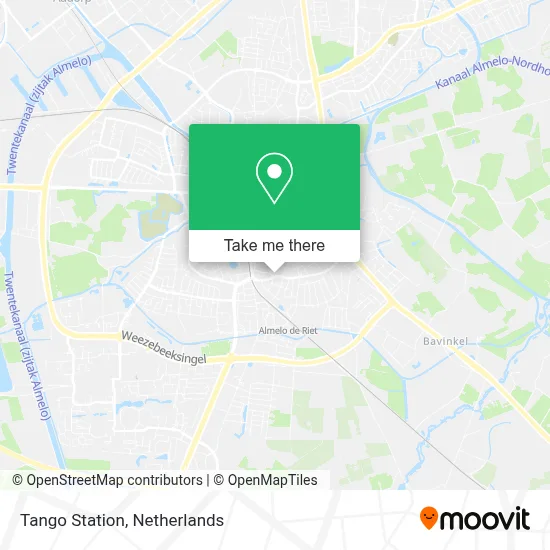 Tango Station map