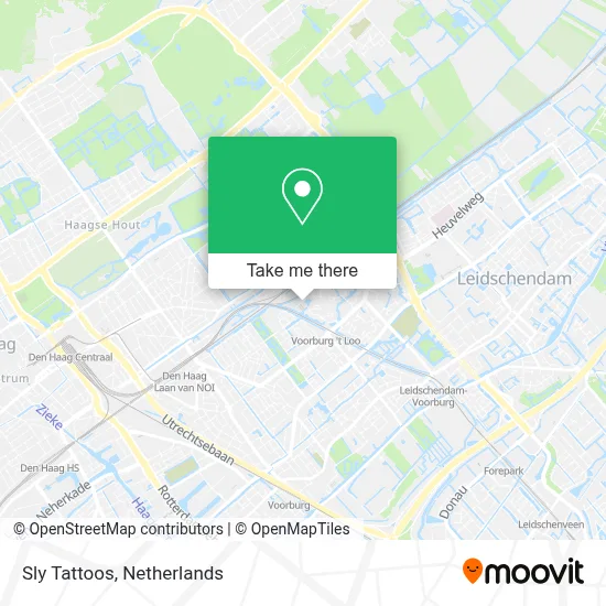 Sly Tattoos map