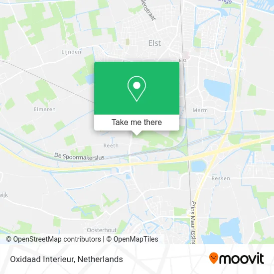 Oxidaad Interieur map